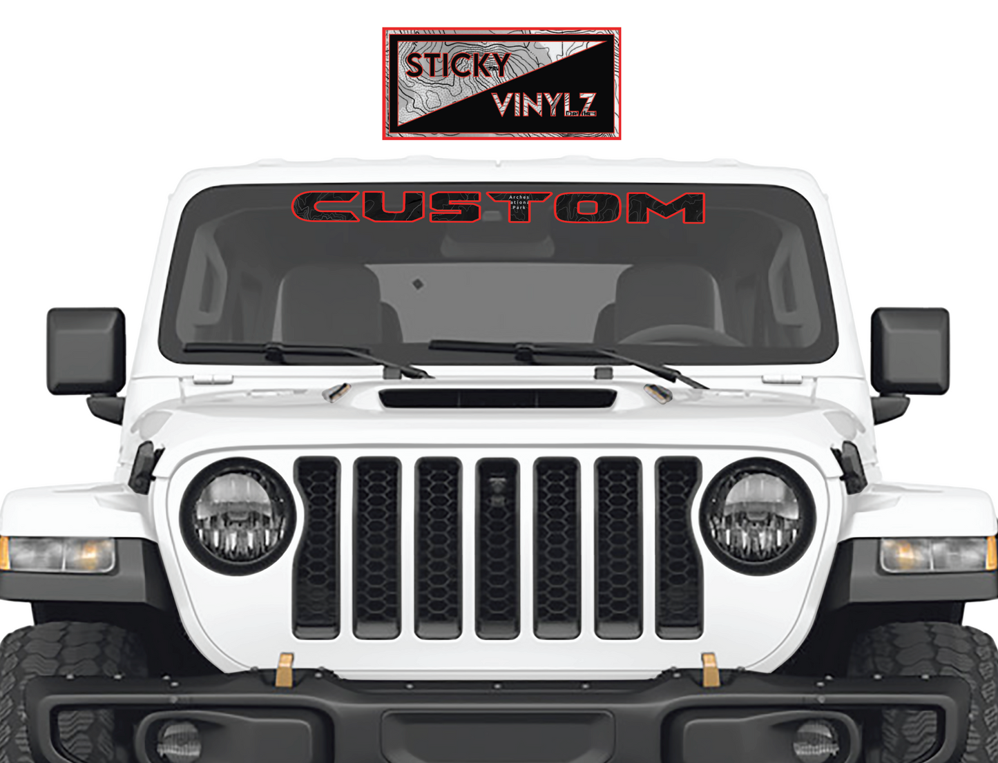Custom Windshield Banner
