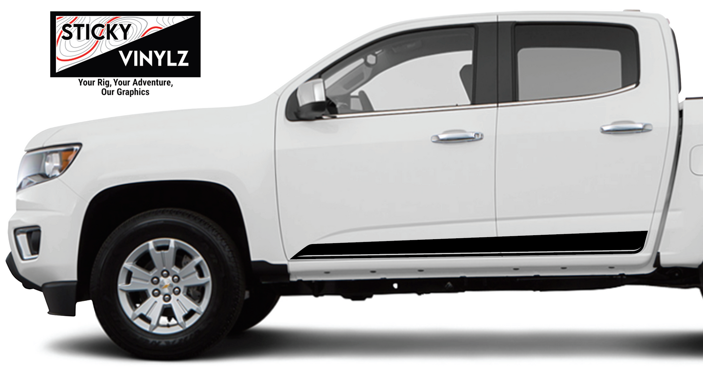 Rampart Rockers, Chevy Colorado 2015 - 2022