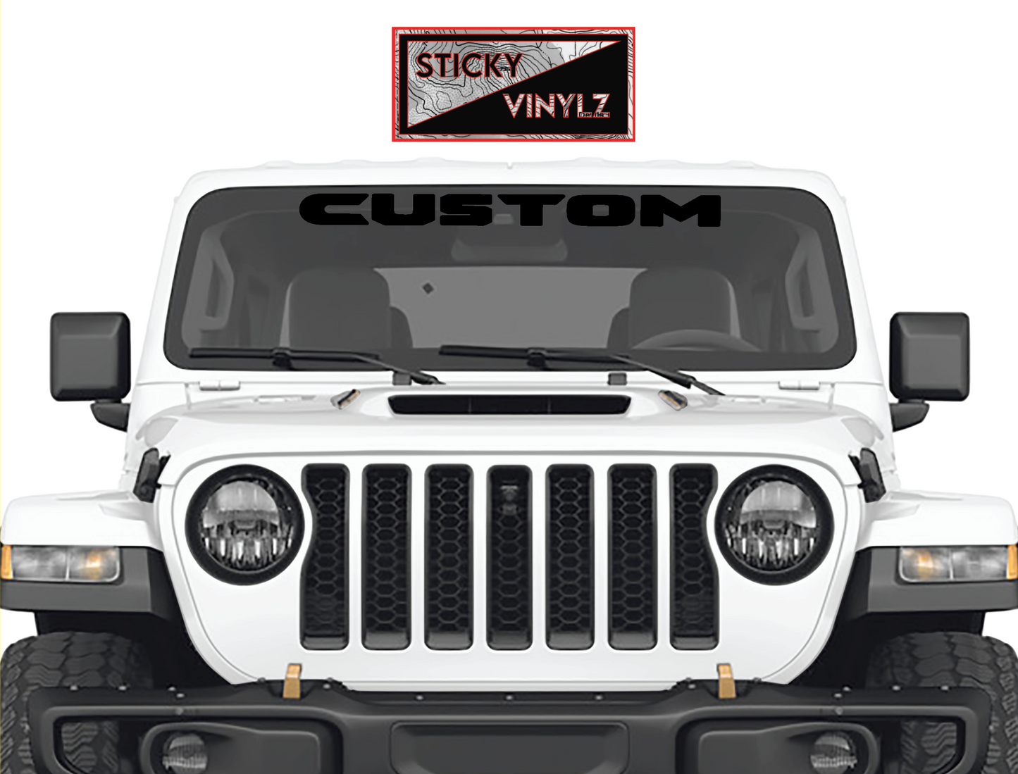Custom Windshield Banner