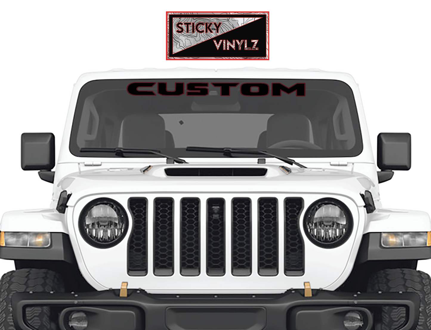 Custom Windshield Banner