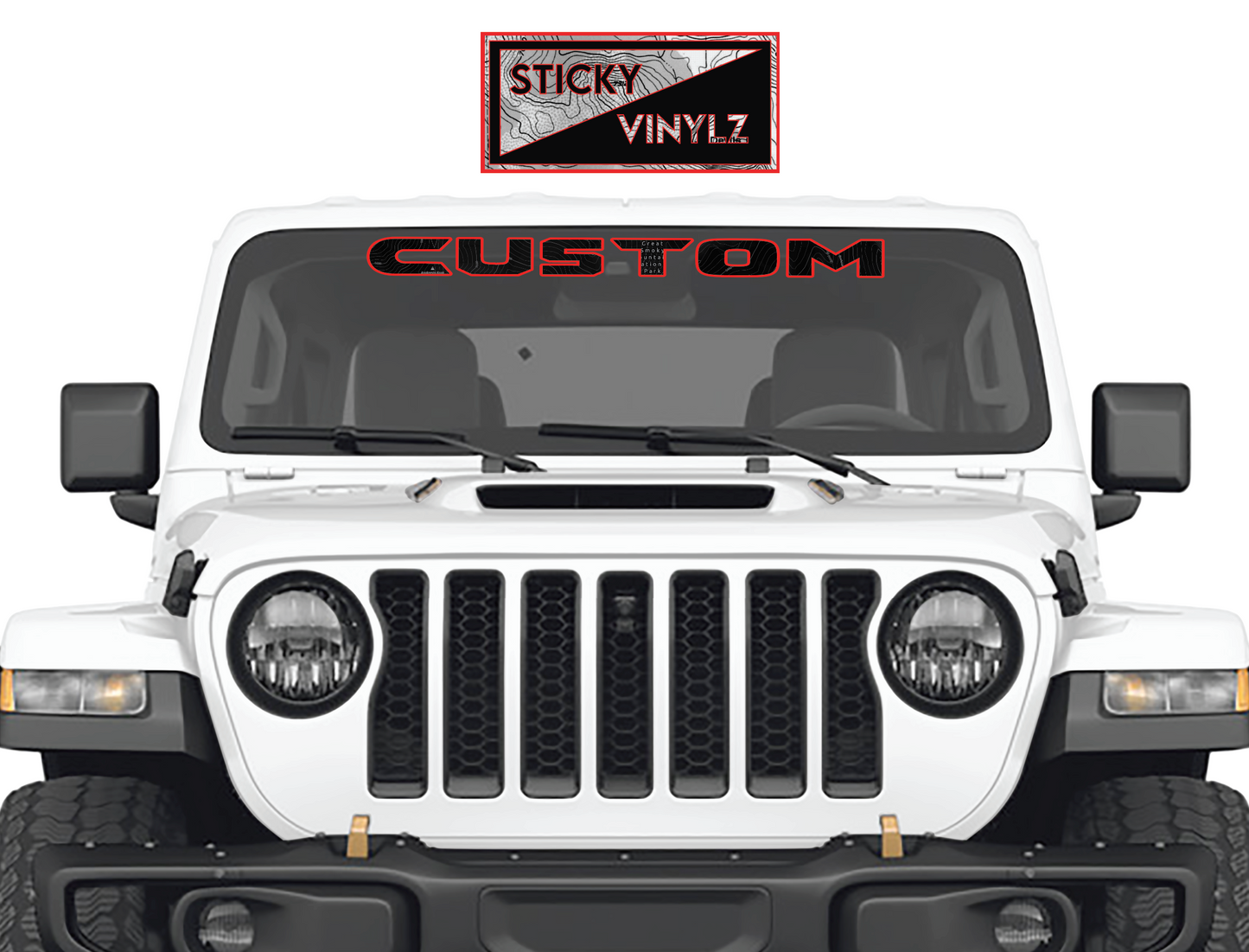 Custom Windshield Banner