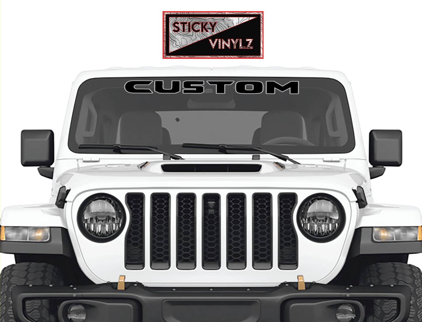 Custom Windshield Banner