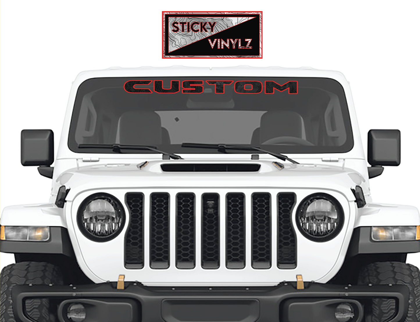 Custom Windshield Banner