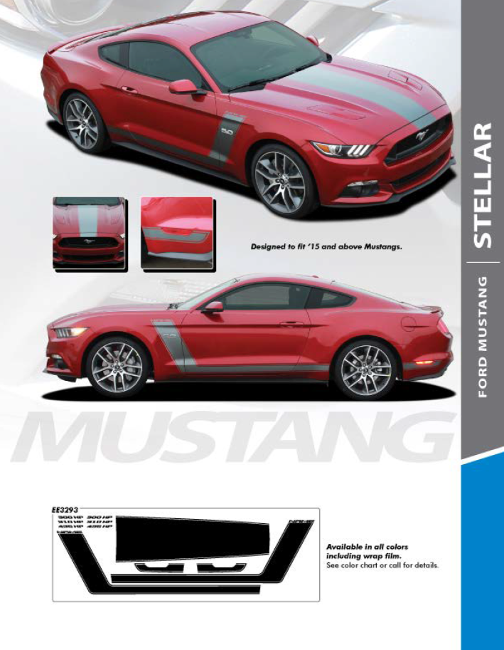 2018-2023 Mustang Stellar Sides