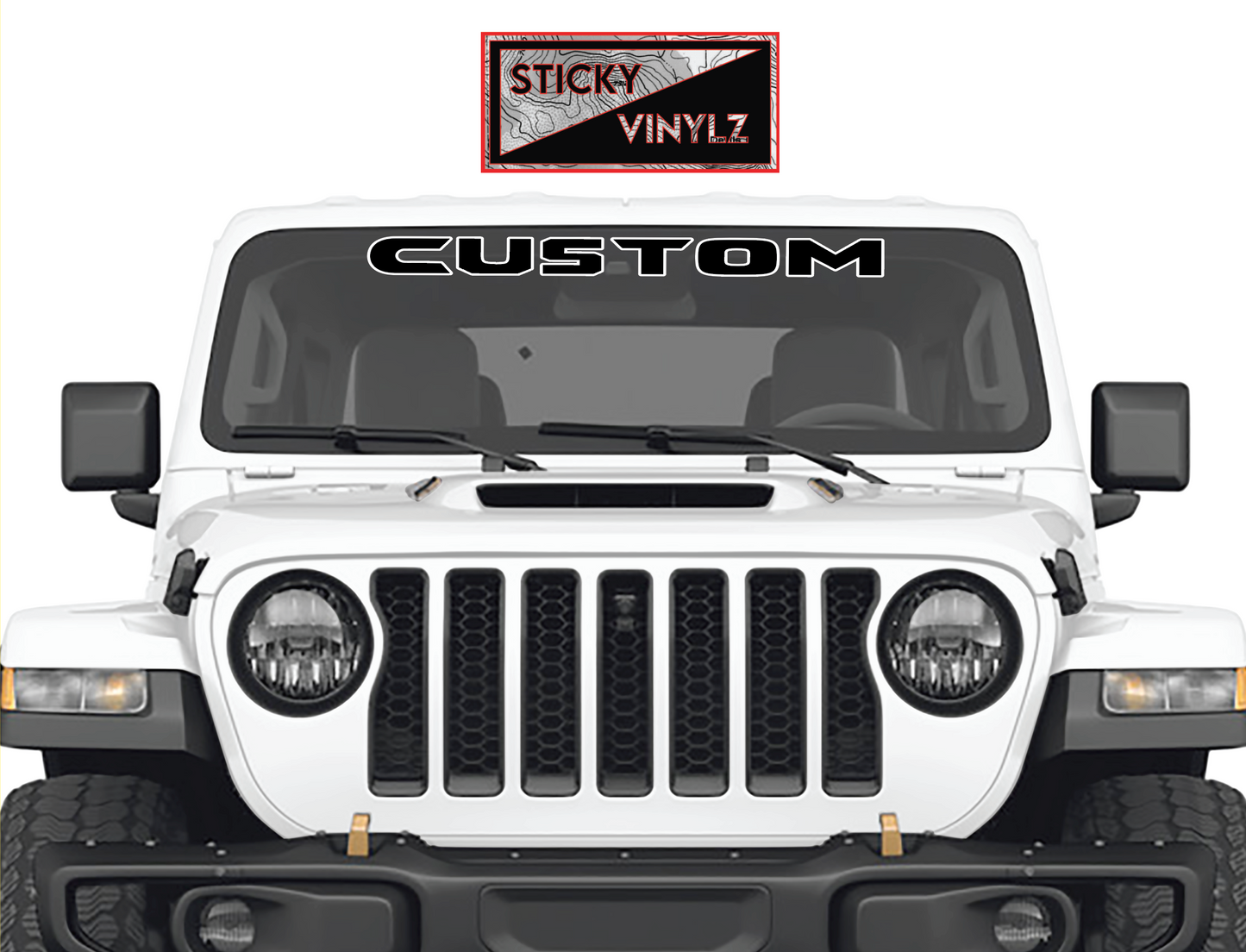 Custom Windshield Banner