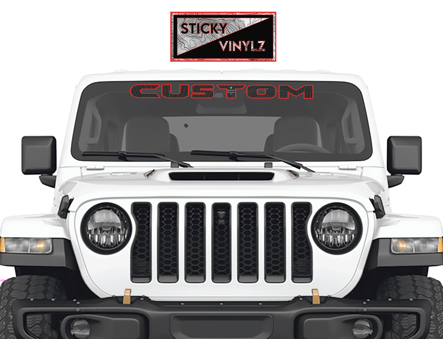 Custom Windshield Banner