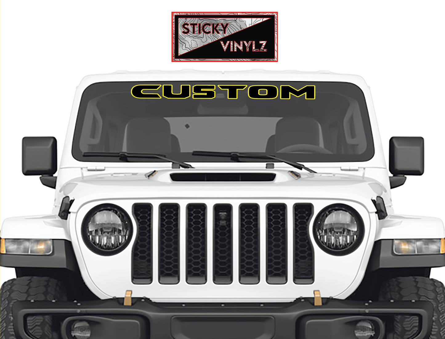 Custom Windshield Banner