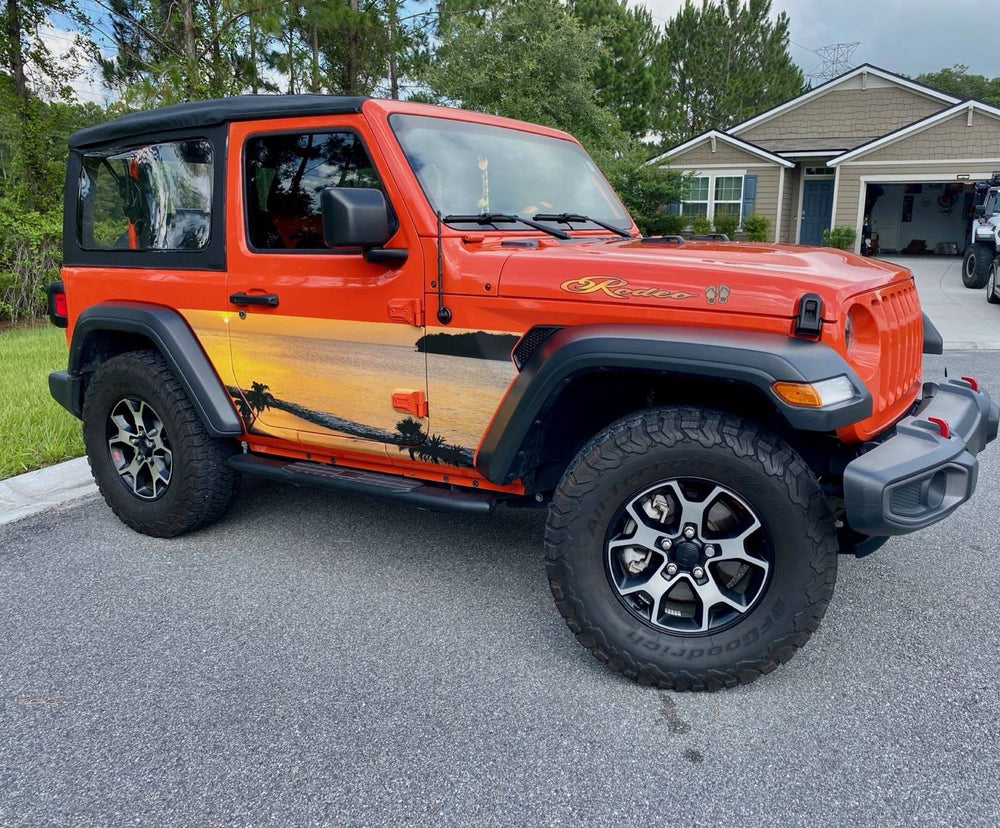 Customer rig with Sticky Vinylz graphics