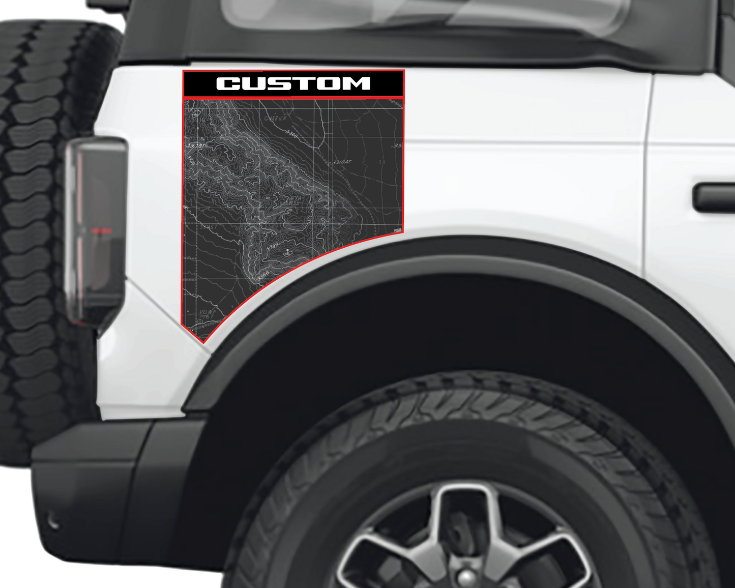 Bronco Rear Side Fender
