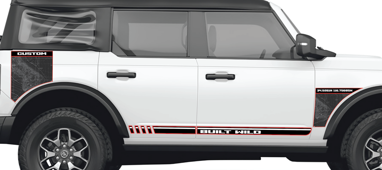 Bronco 4 Door, Bottom Rockers