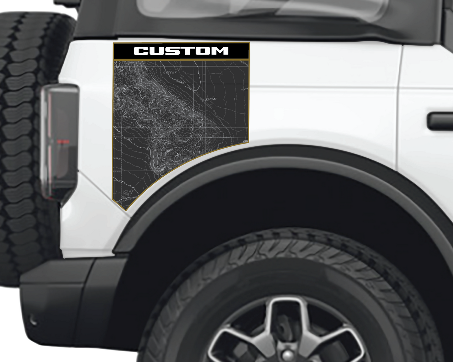 Bronco Rear Side Fender