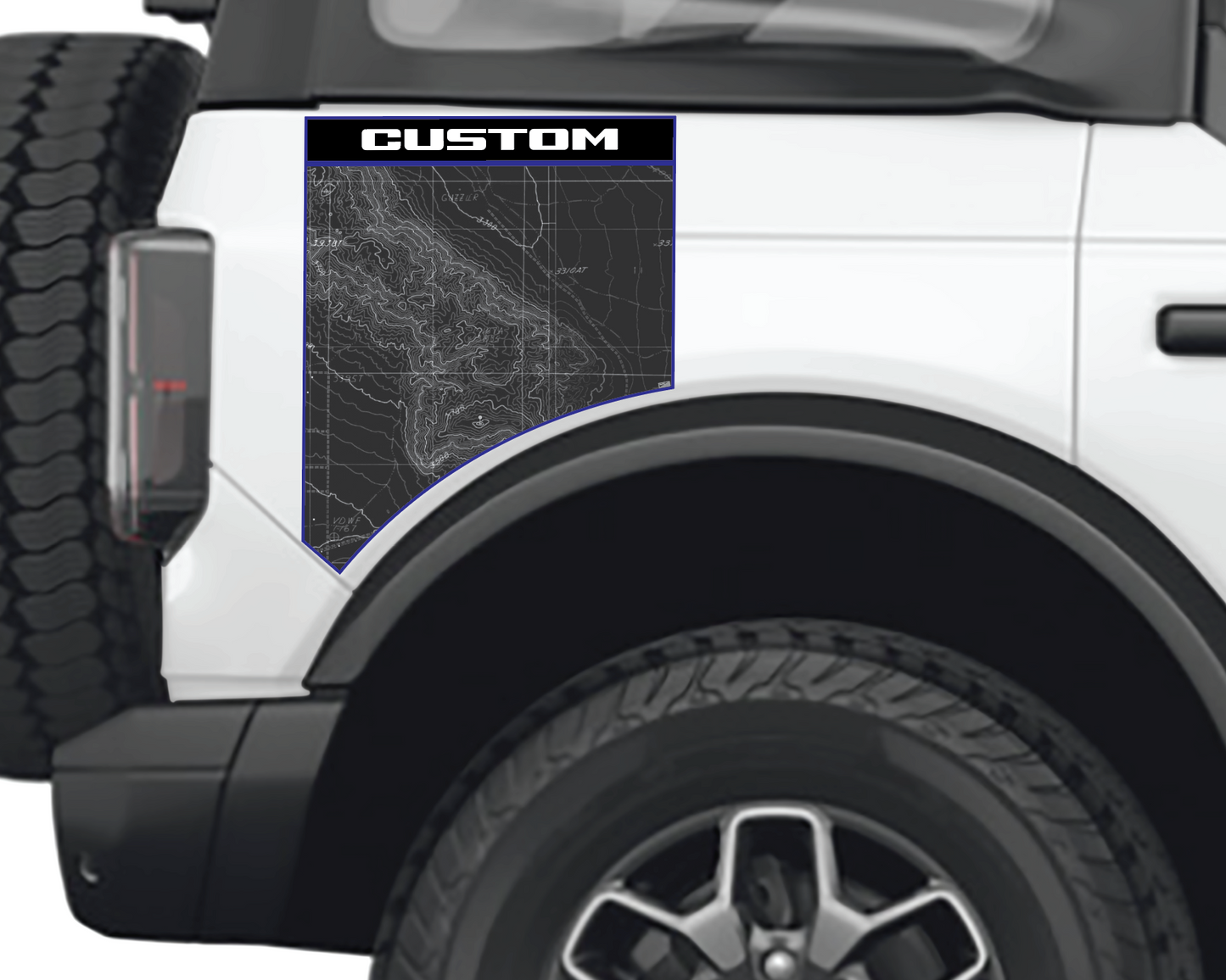 Bronco Rear Side Fender