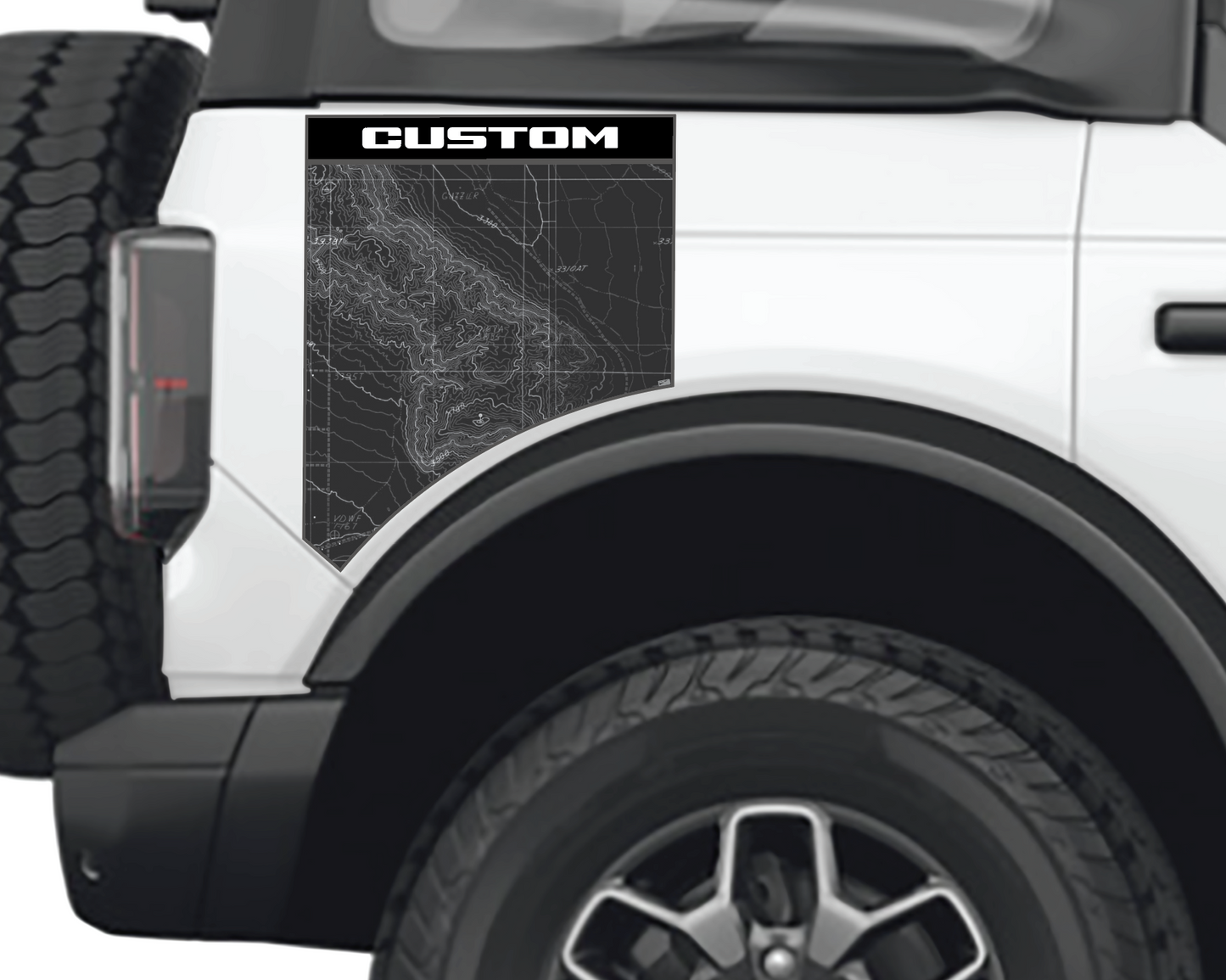 Bronco Rear Side Fender