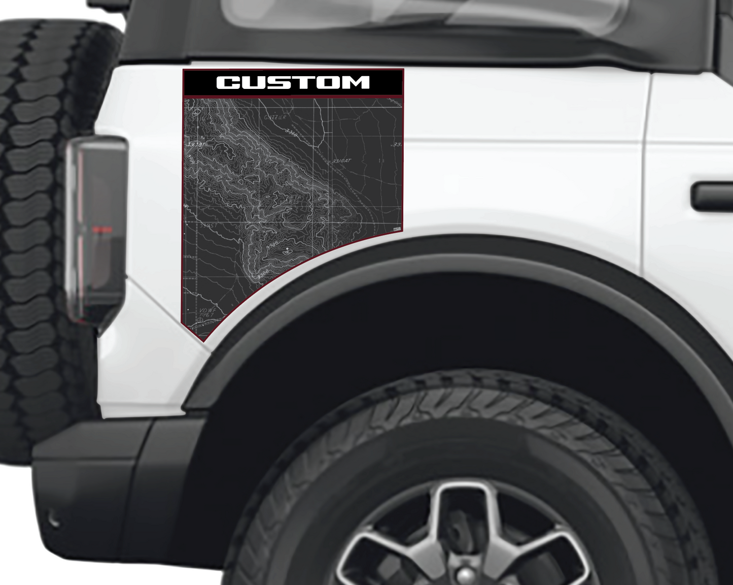 Bronco Rear Side Fender