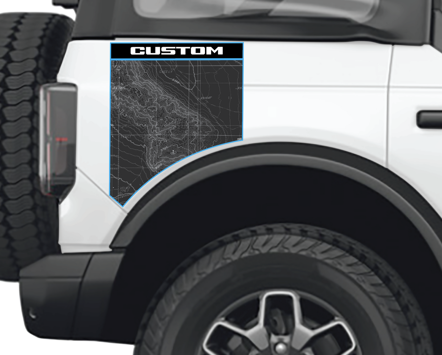 Bronco Rear Side Fender