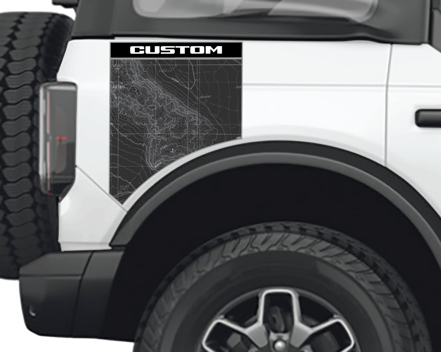 Bronco Rear Side Fender