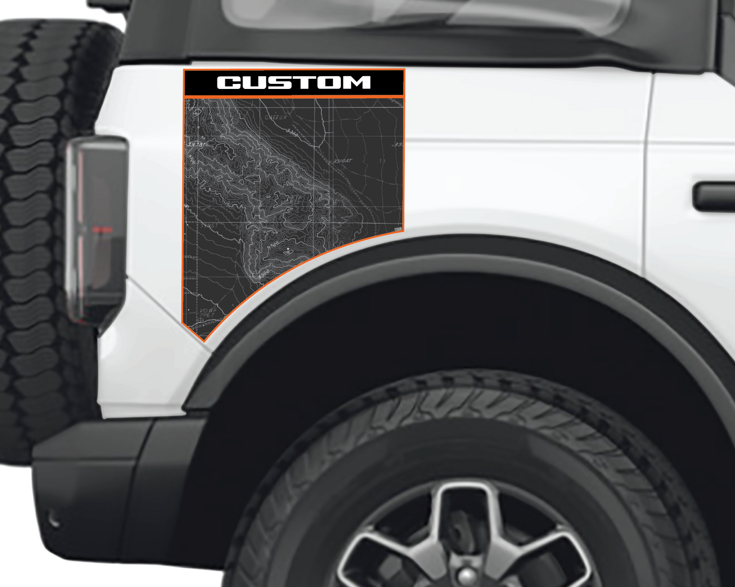 Bronco Rear Side Fender