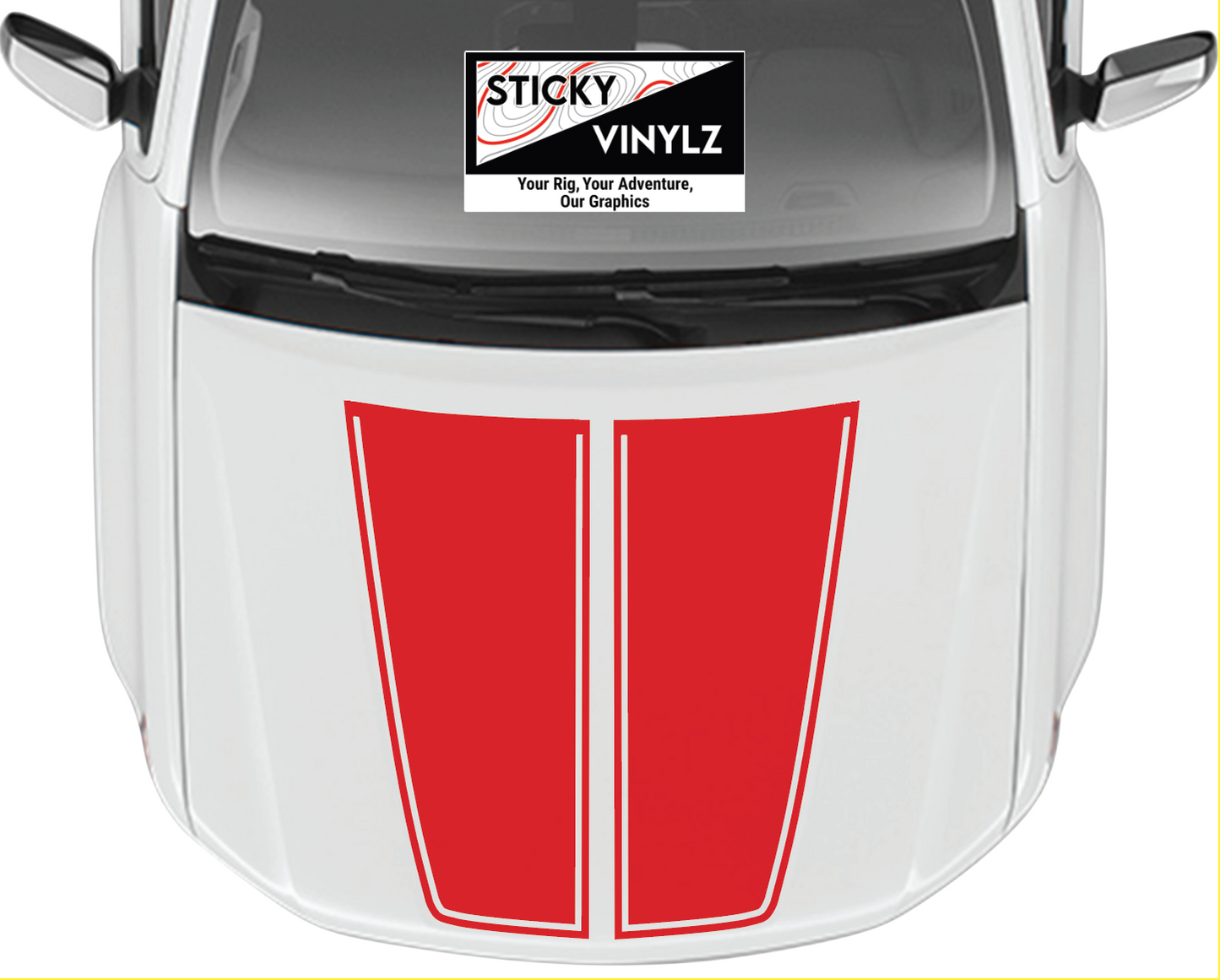 Hood Top Split Insert, Chevy Colorado 2015 - 2022