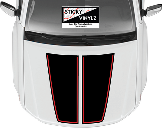 Hood Top Split Insert, Chevy Colorado 2015 - 2022