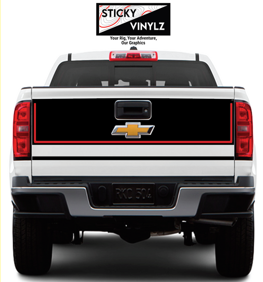 Tailgate Wrap Kit, Chevy Colorado 2015 - 2022