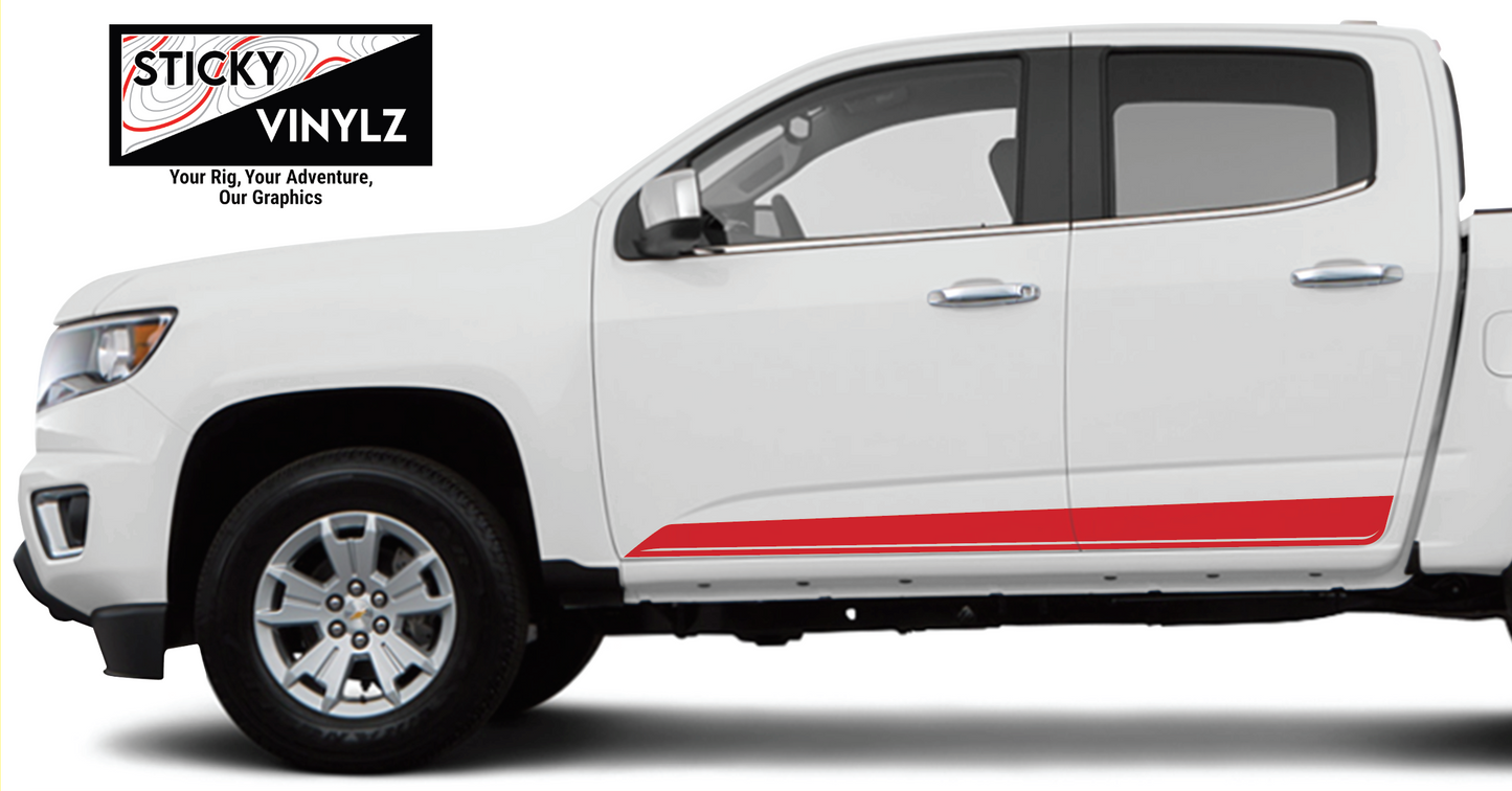 Rampart Rockers, Chevy Colorado 2015 - 2022