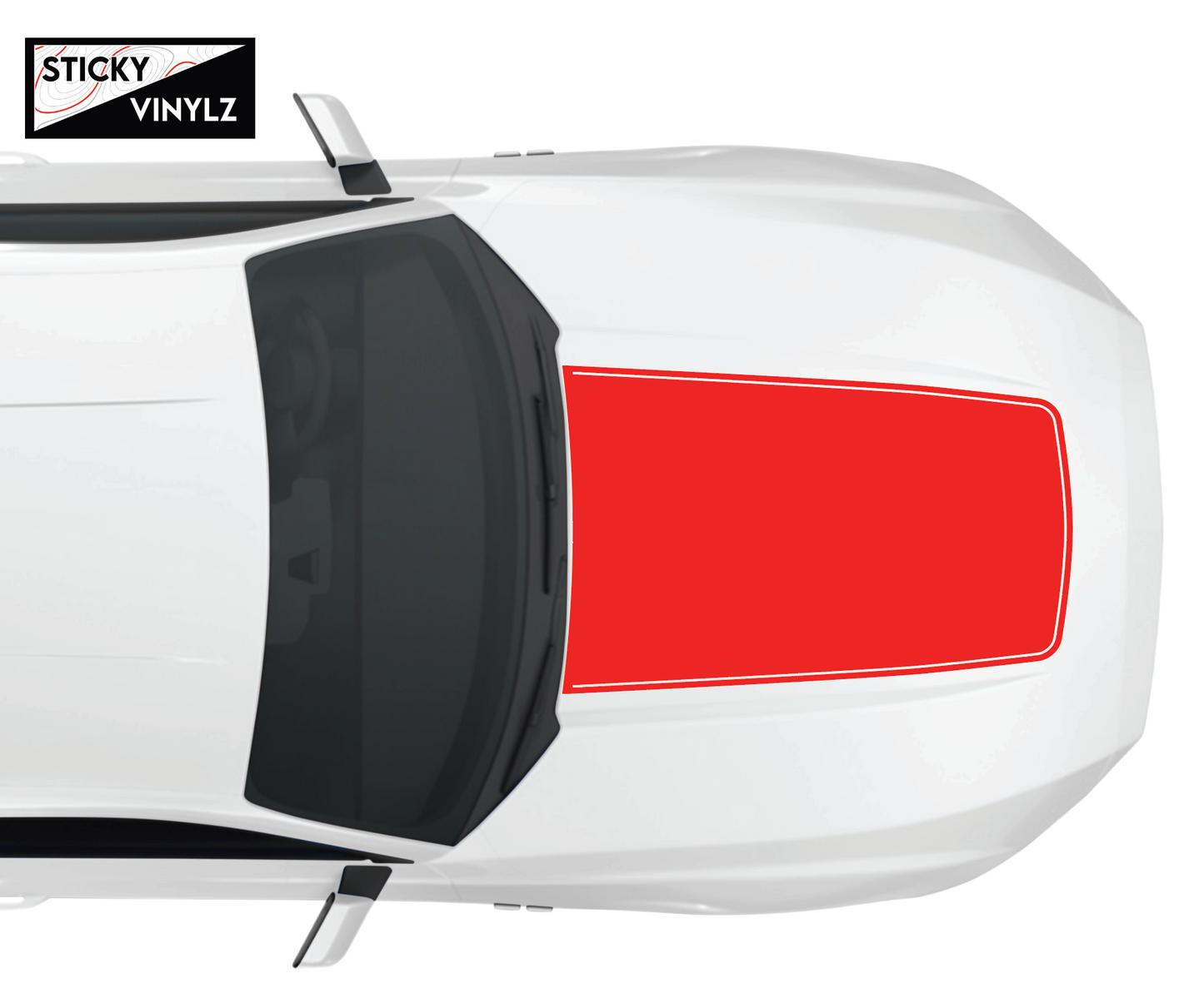 2024+ Mustang Non-GT Hood Insert