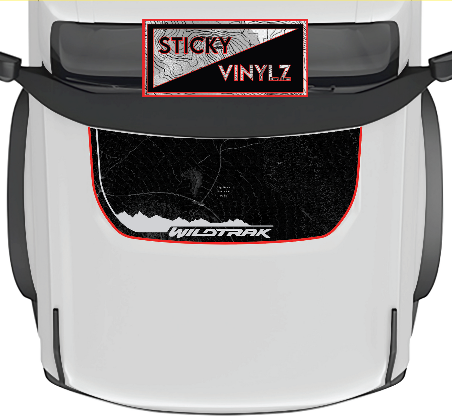 Bronco Rounded Hood Bump