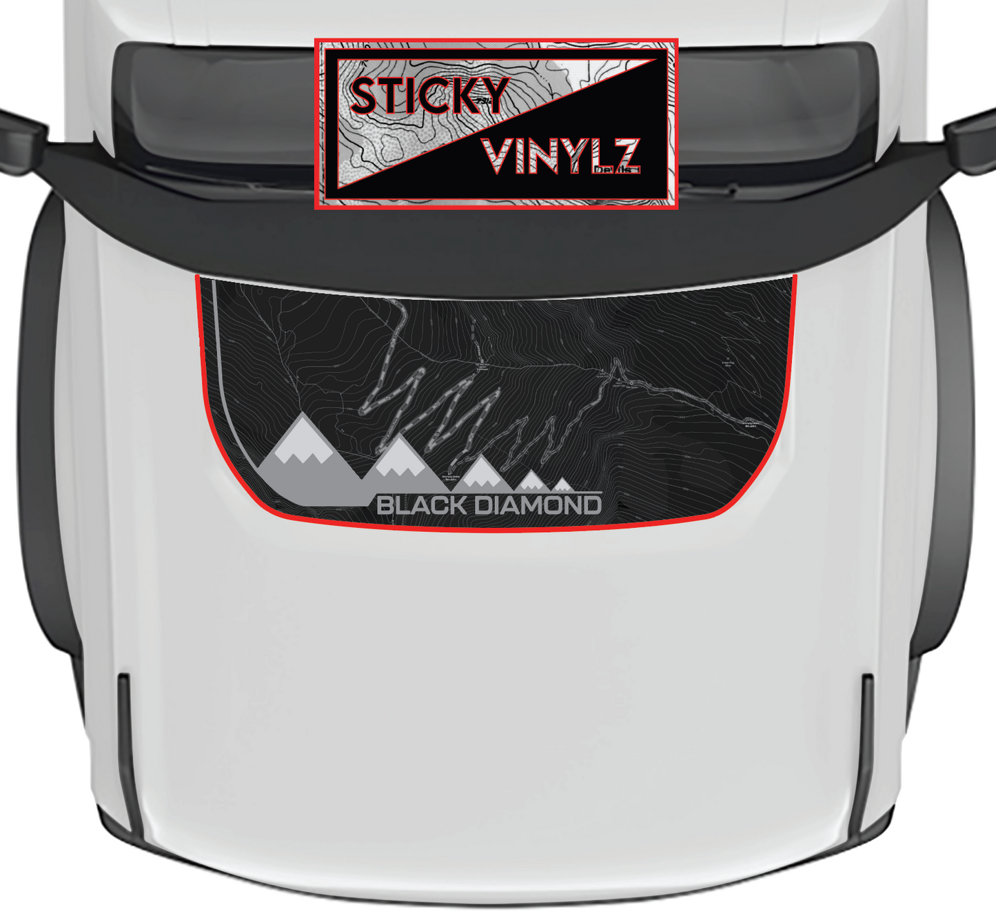 Bronco Rounded Hood Bump