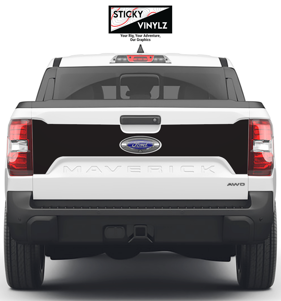 Tailgate Wrap Kit, Ford Maverick 2022+
