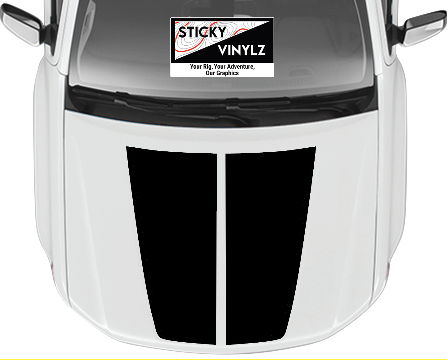 Hood Top Split Insert, Chevy Colorado 2015 - 2022