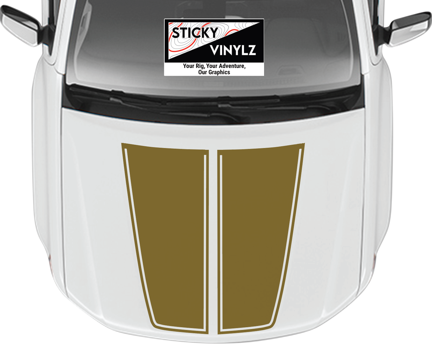 Hood Top Split Insert, Chevy Colorado 2015 - 2022