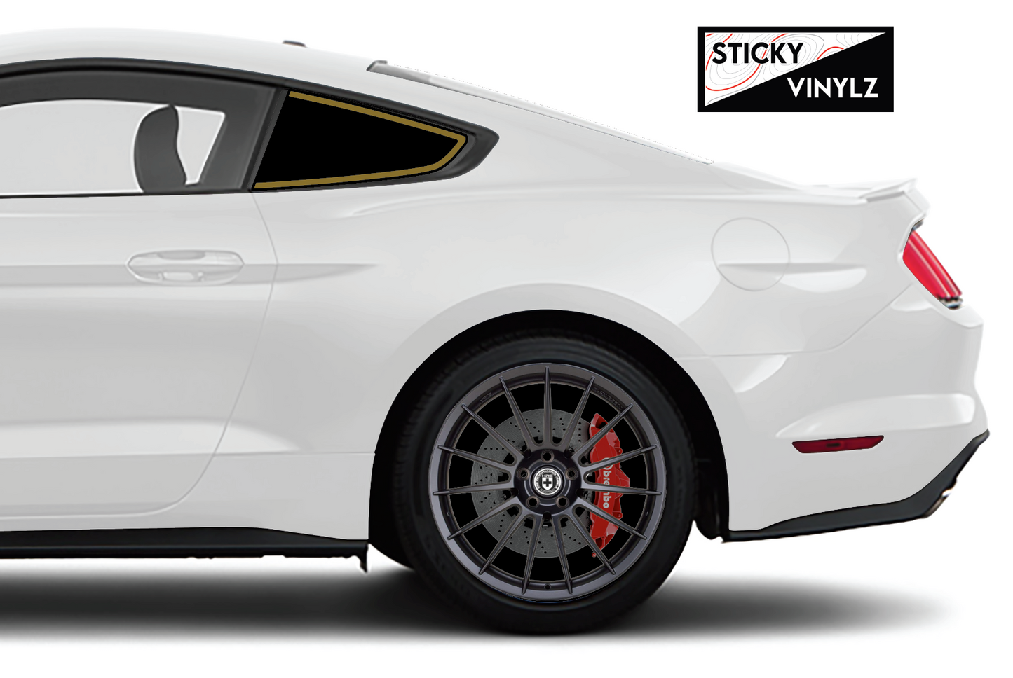 2015-2023 Mustang Rear Static Window