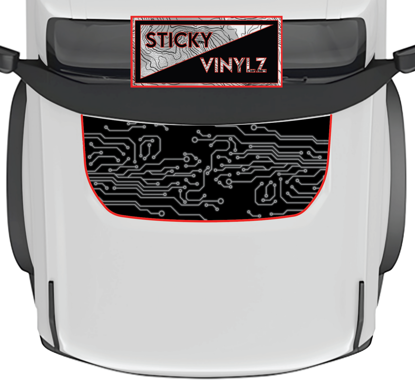 Bronco Rounded Hood Bump