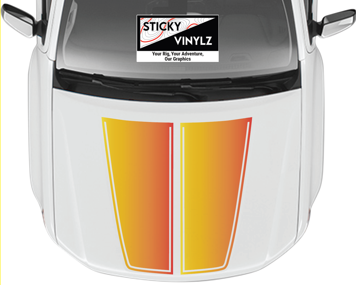 Hood Top Split Insert, Chevy Colorado 2015 - 2022