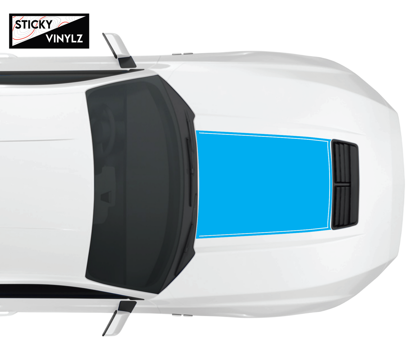 2024+ Mustang GT Hood Insert