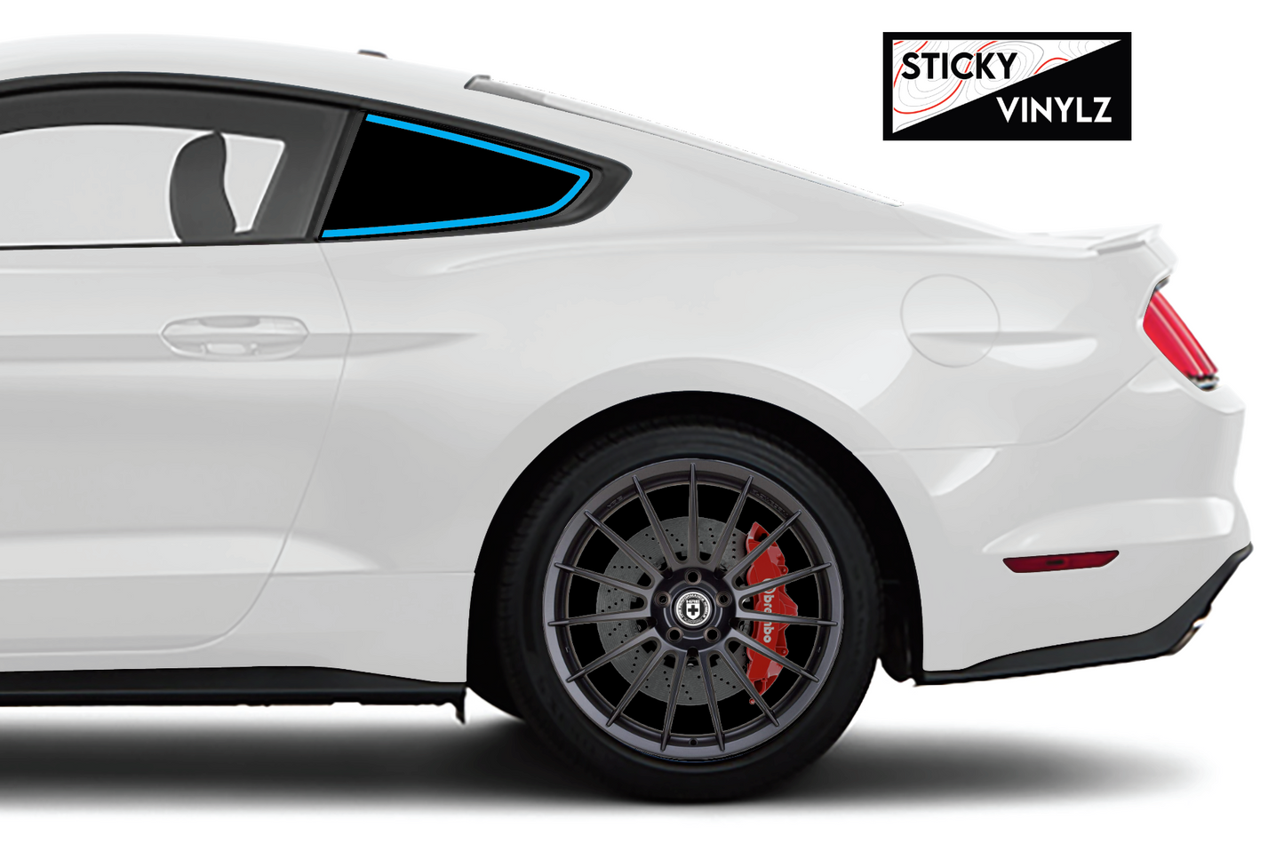 2015-2023 Mustang Rear Static Window