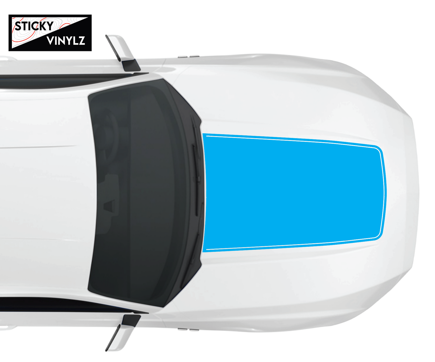 2024+ Mustang Non-GT Hood Insert