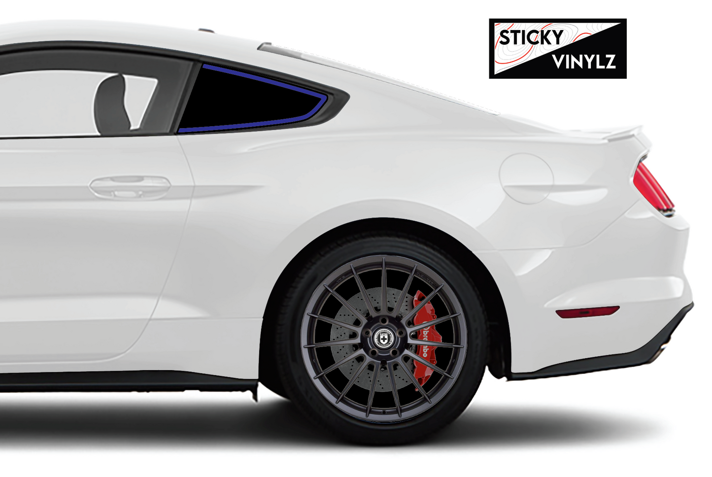 2015-2023 Mustang Rear Static Window
