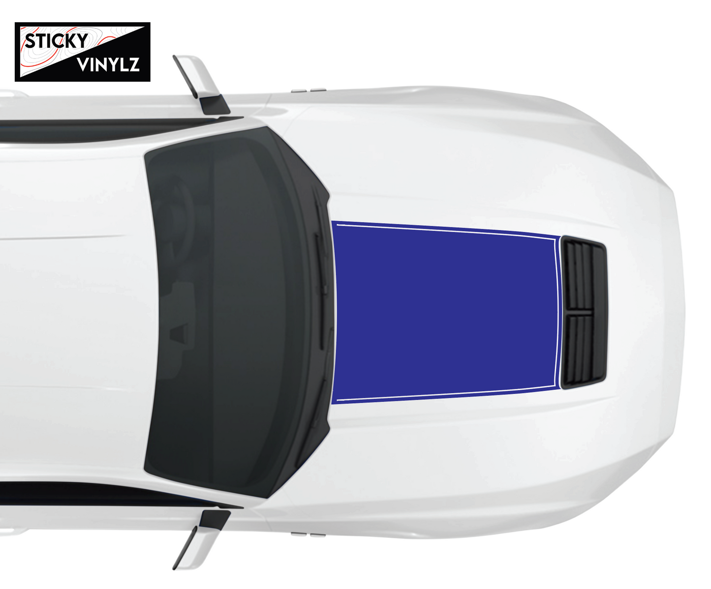 2024+ Mustang GT Hood Insert