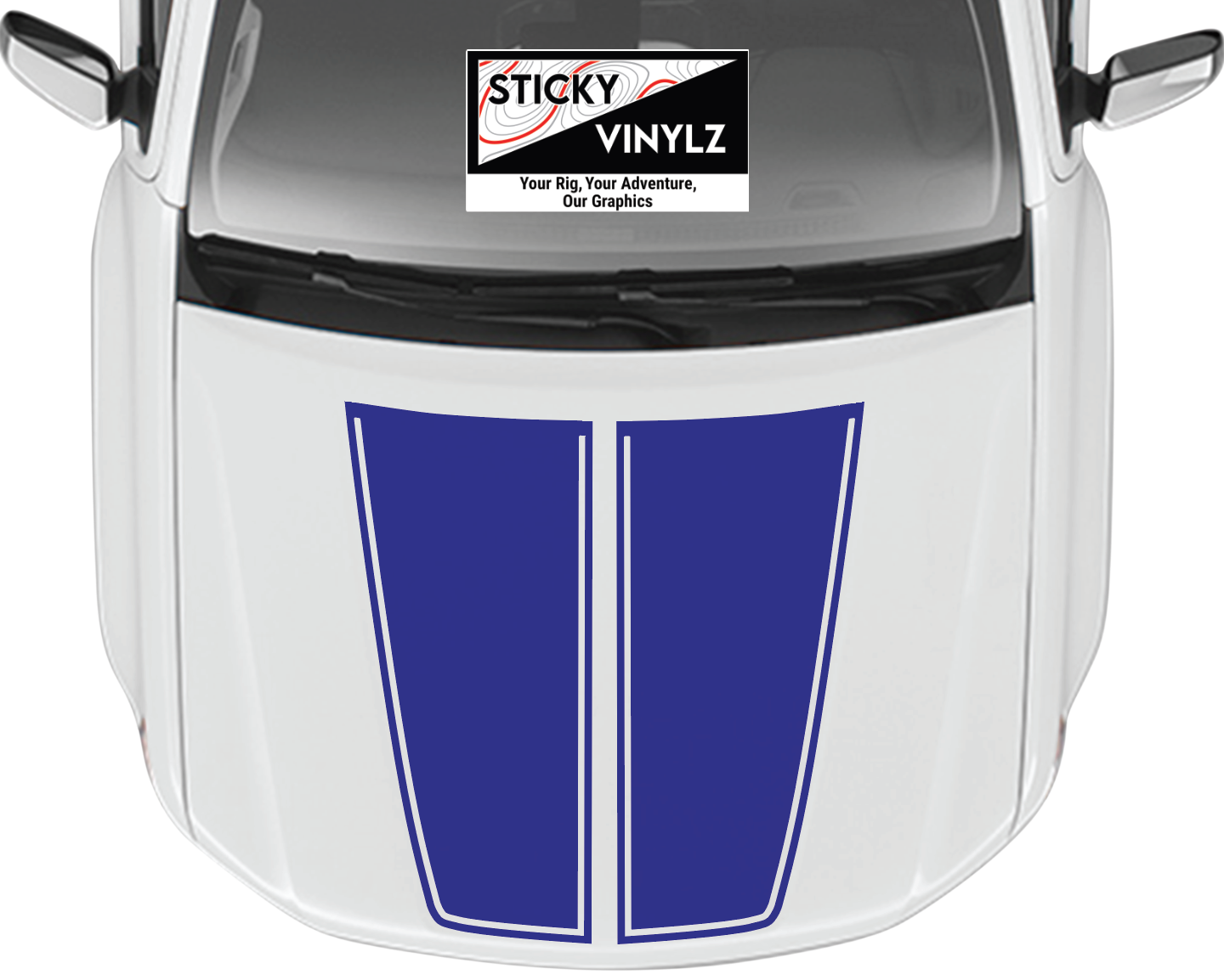 Hood Top Split Insert, Chevy Colorado 2015 - 2022