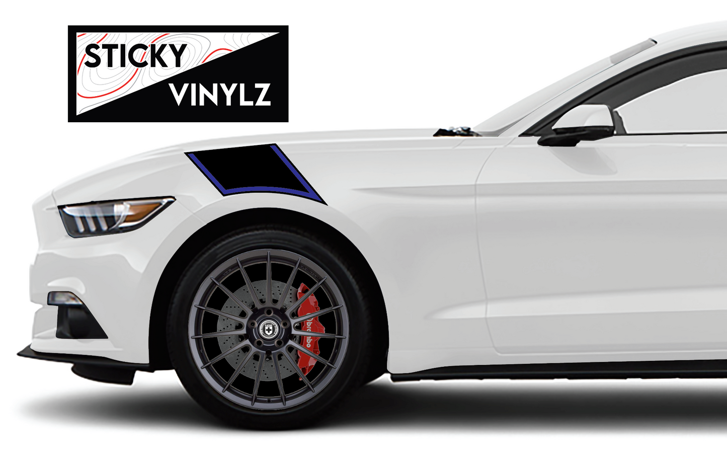 2015-2023 Mustang Front Hash Marks