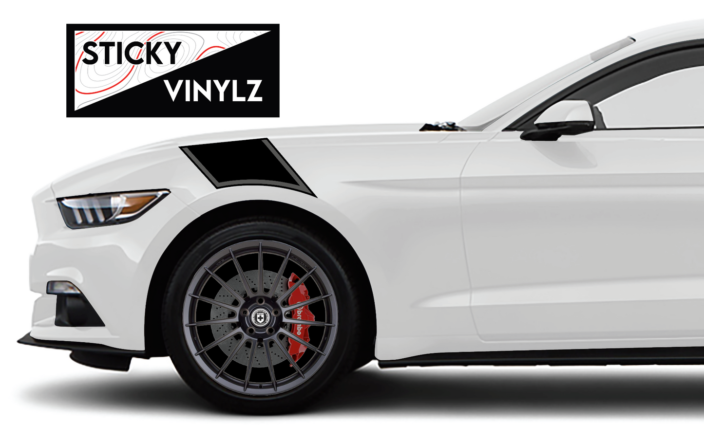 2015-2023 Mustang Front Hash Marks