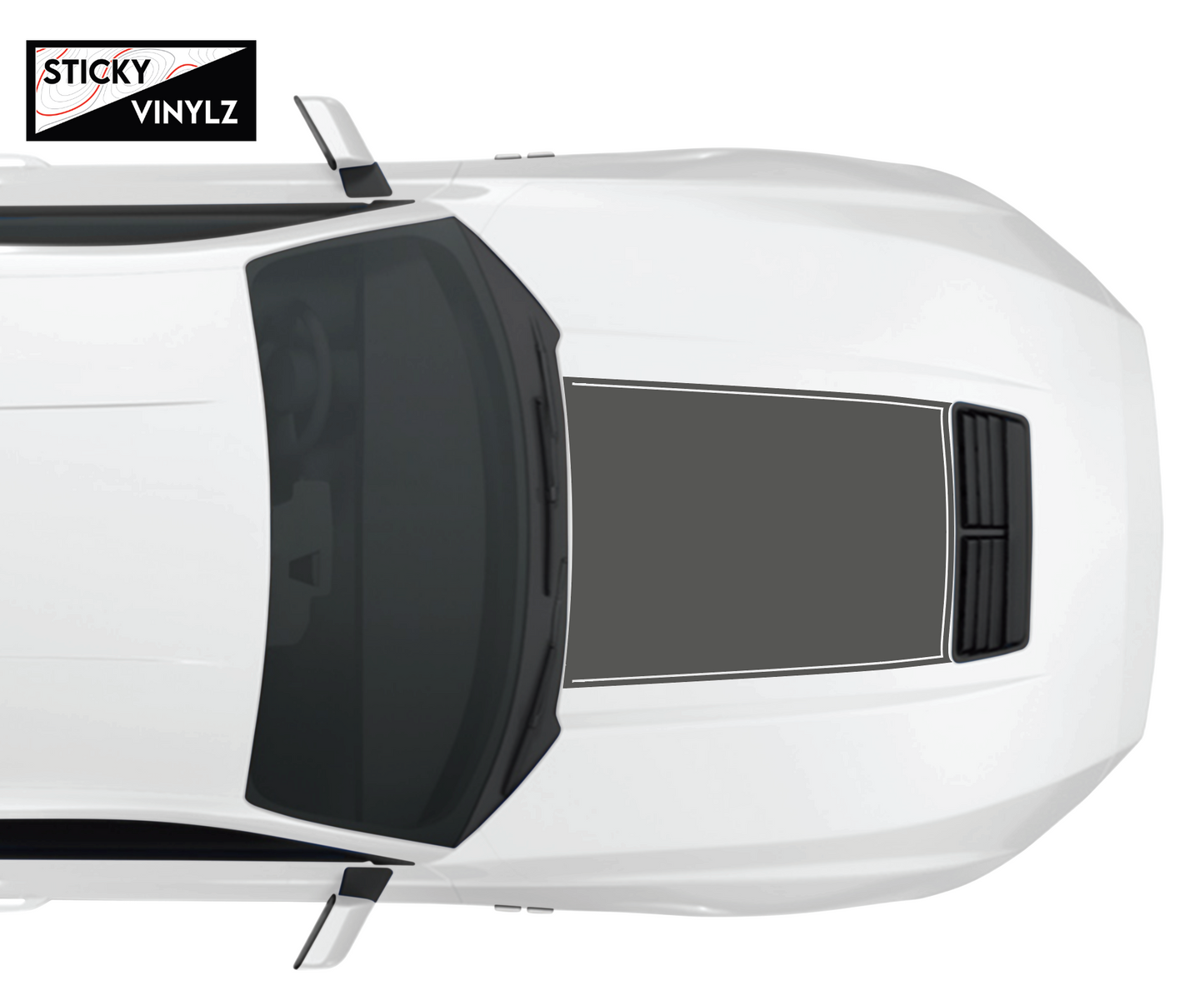 2024+ Mustang GT Hood Insert