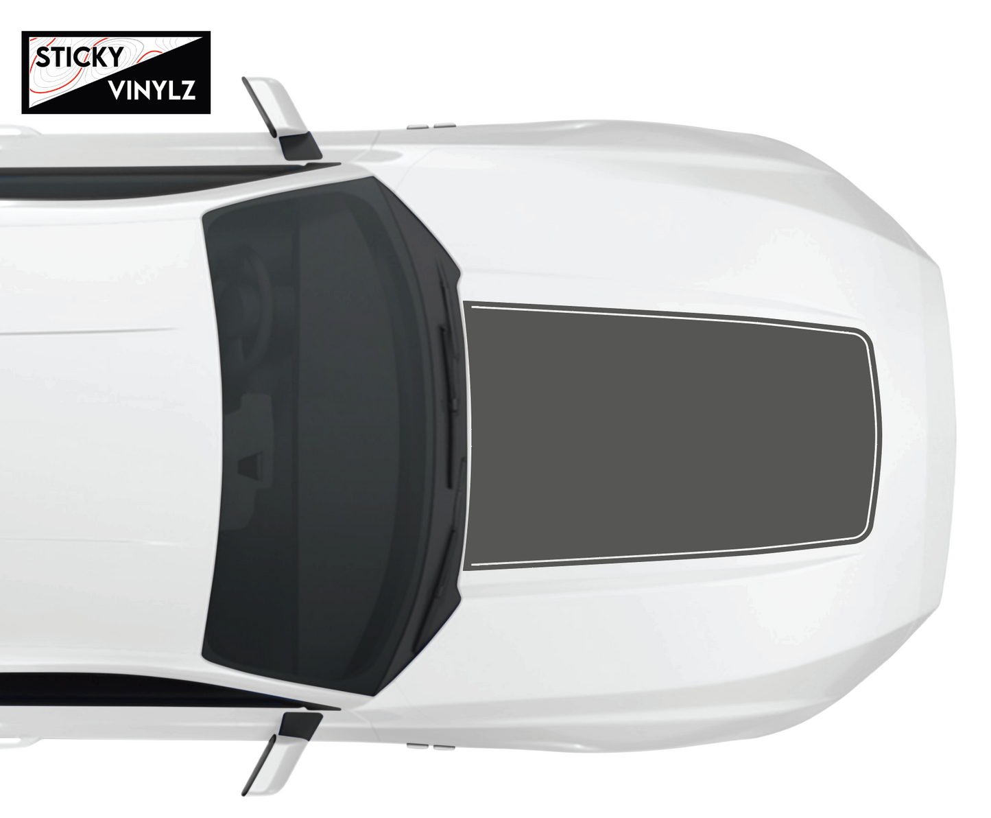 2024+ Mustang Non-GT Hood Insert