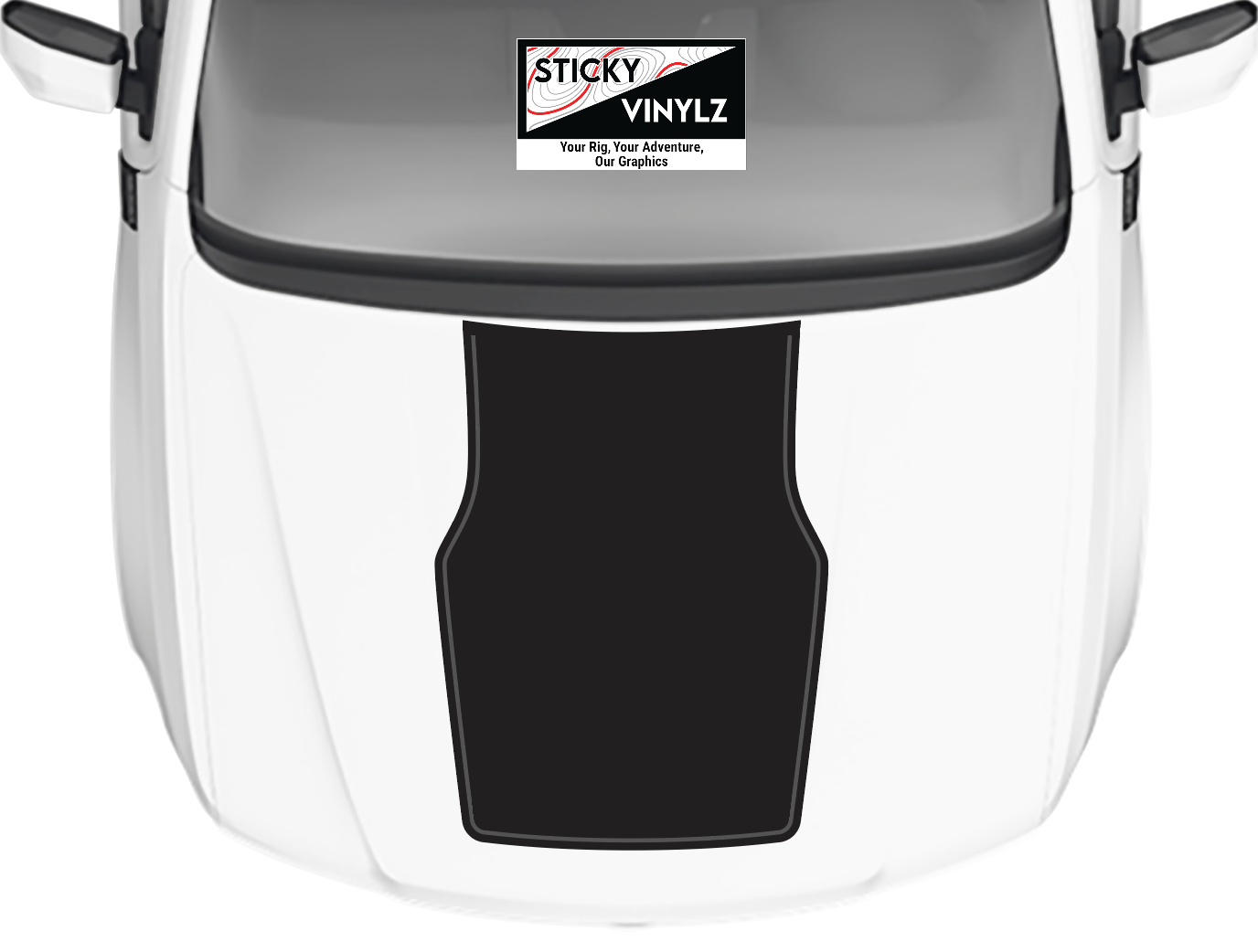 Hood Top Insert, 1x Piece, Ford Maverick 2022+