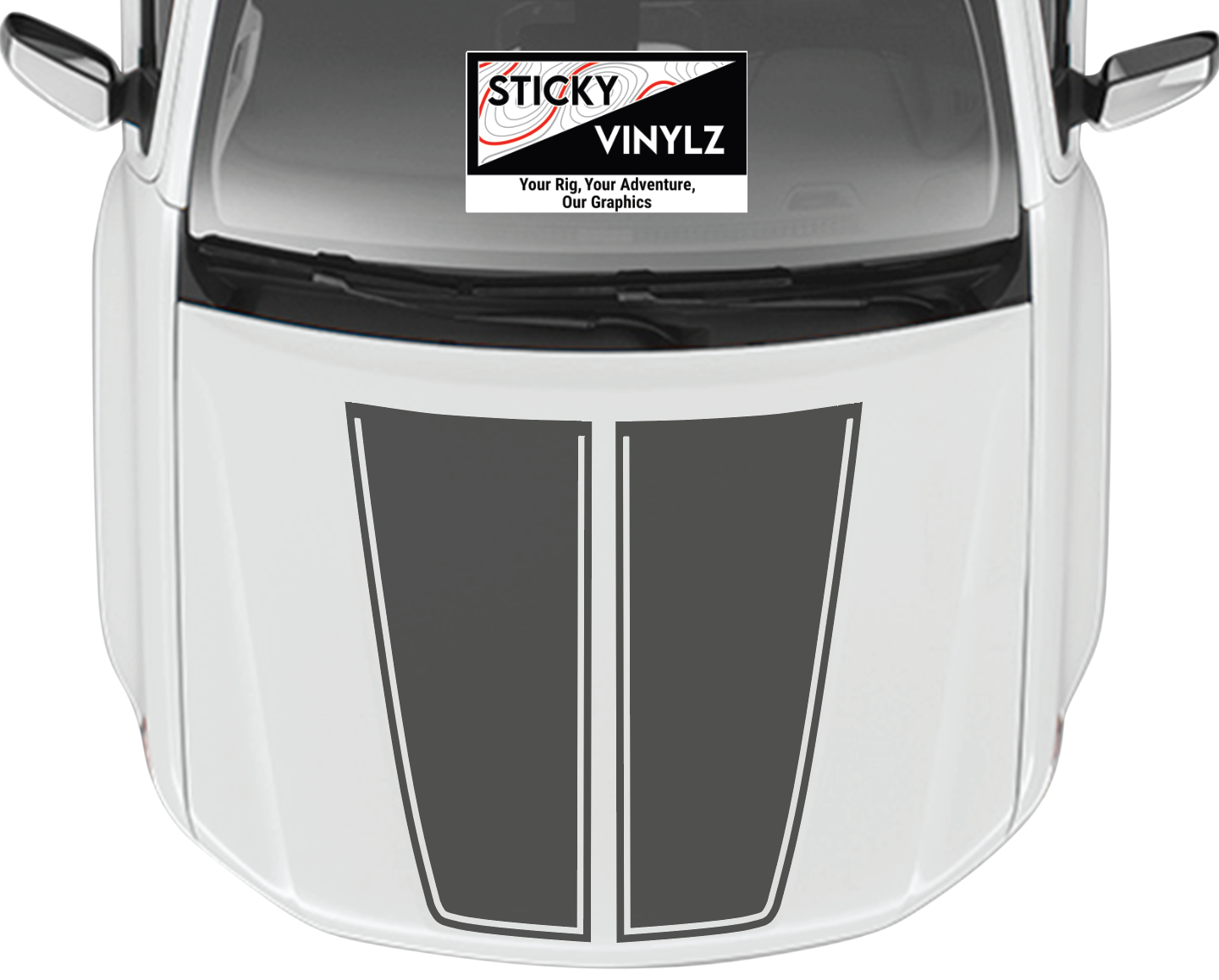 Hood Top Split Insert, Chevy Colorado 2015 - 2022