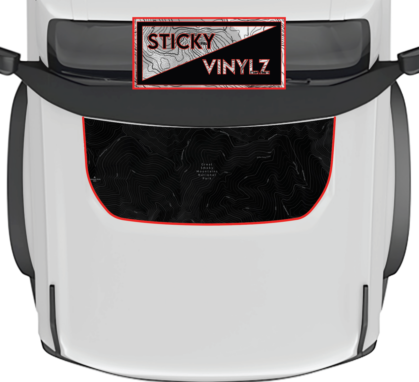 Bronco Rounded Hood Bump