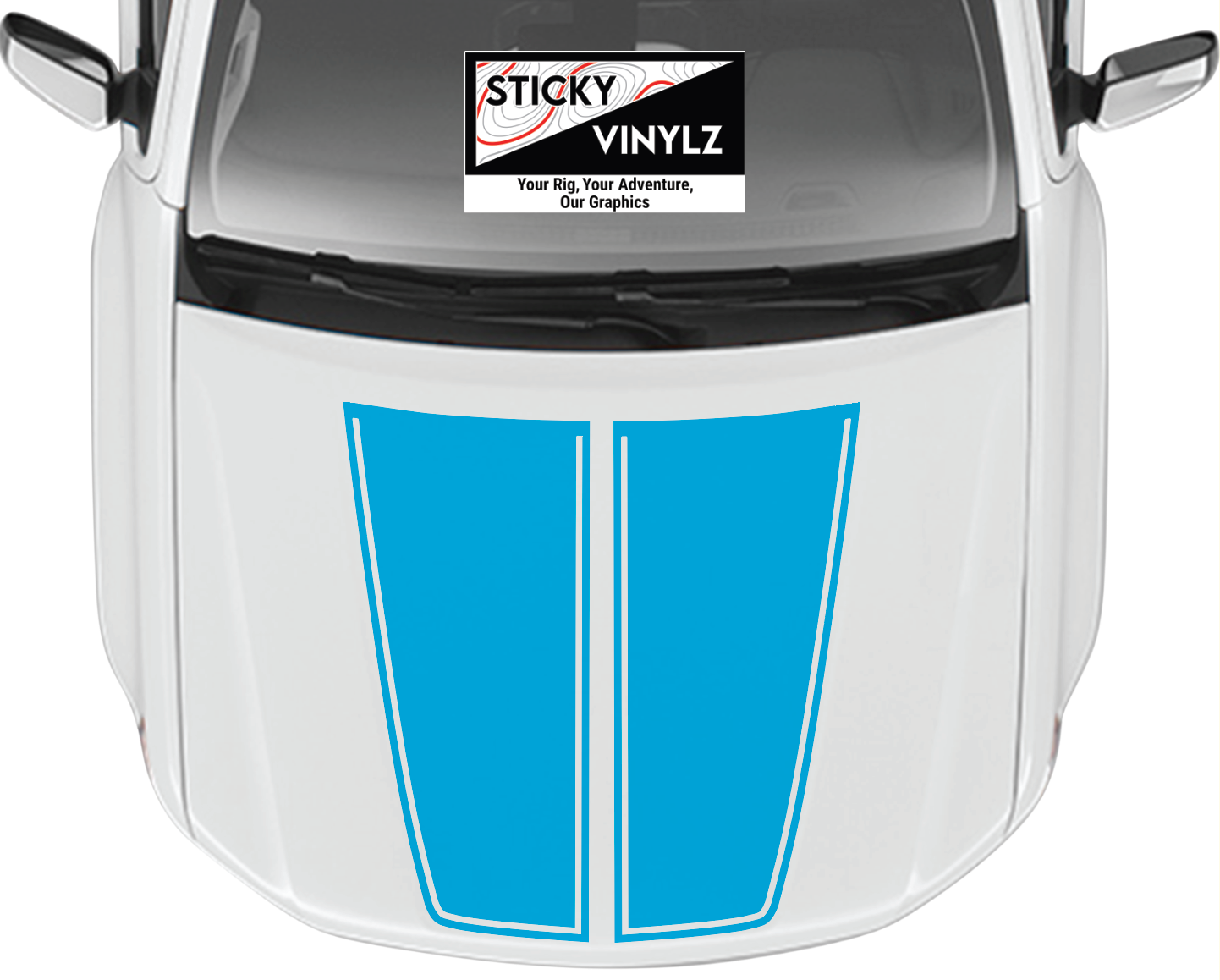 Hood Top Split Insert, Chevy Colorado 2015 - 2022