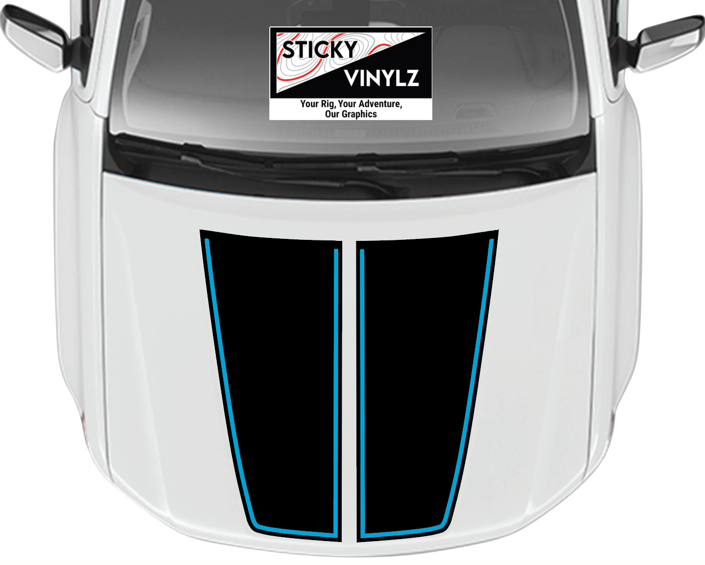 Hood Top Split Insert, Chevy Colorado 2015 - 2022