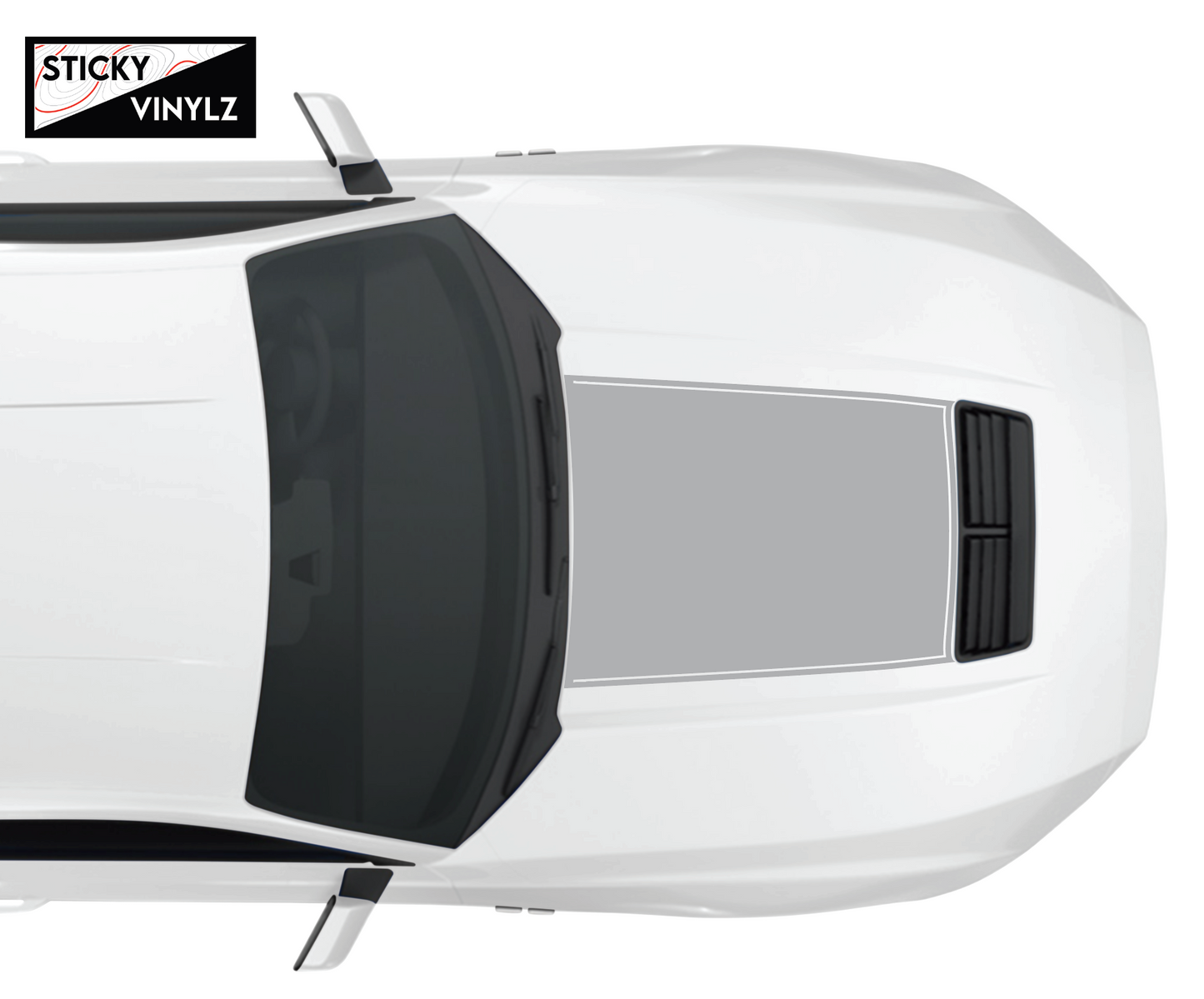 2024+ Mustang GT Hood Insert